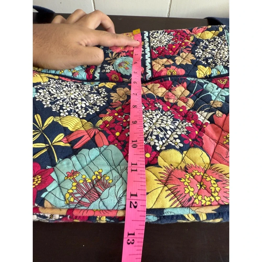 Vera Bradley Quilted Crossbody Bag Women's Floral Shoulder‎ Bag Purse